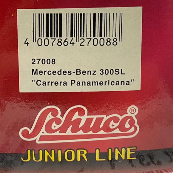 SCHUCO JUNIOR LINE 1:43 DIECAST MERCEDES BENZ 300SL "CARRERA PANAMERICANA" - Picture 2 of 6